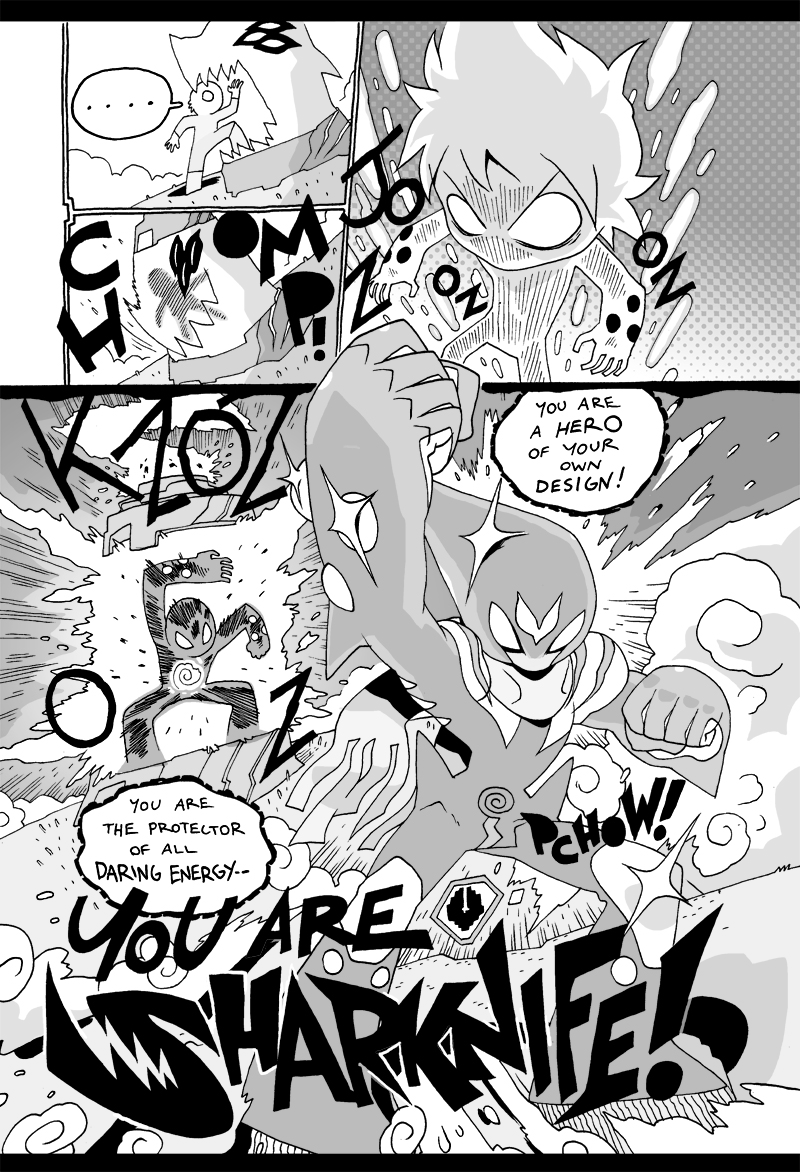 Illustration for article titled Sharknife 2: Double Z Might Have the Best Superhero Origin Ever
